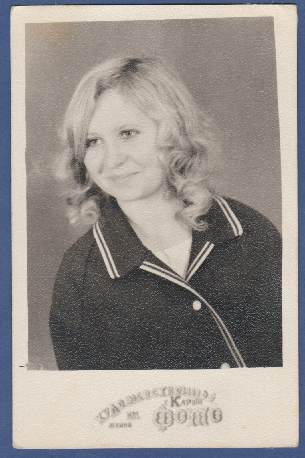 Portrait of a Pretty Young Girl, Lovely Lady Soviet Vintage Photo USSR