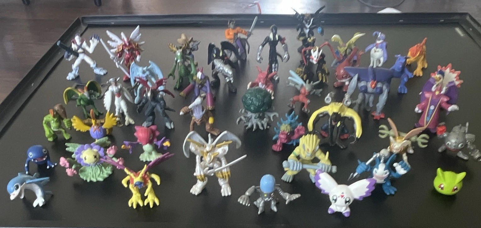 2001 Bandai Digimon Mixed Lot 43 Total Figures 2001 Bandai Digimon Mixed Lot 43 Total Figures