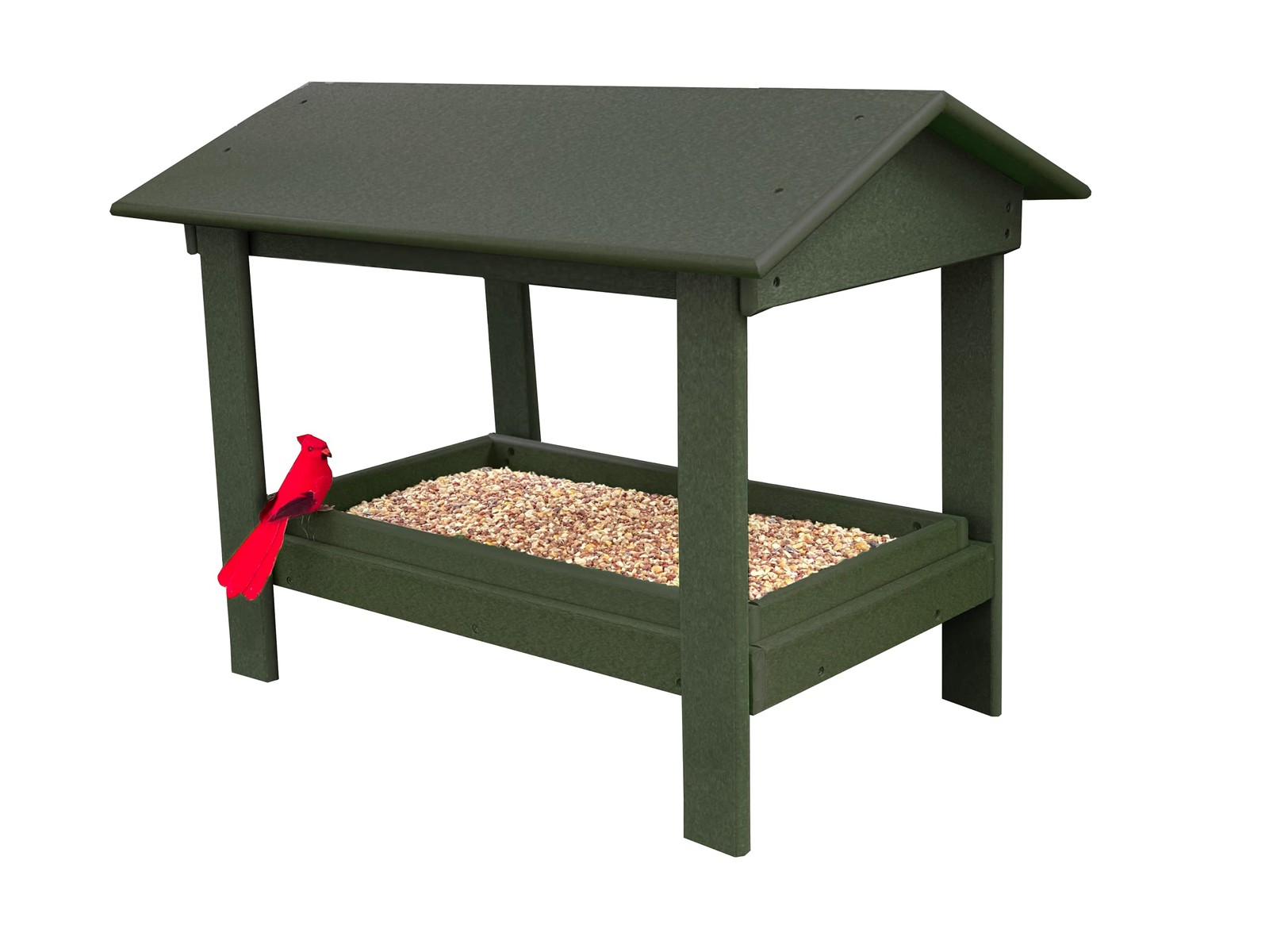 DutchCrafters Covered Ground Feeder - Turf Green