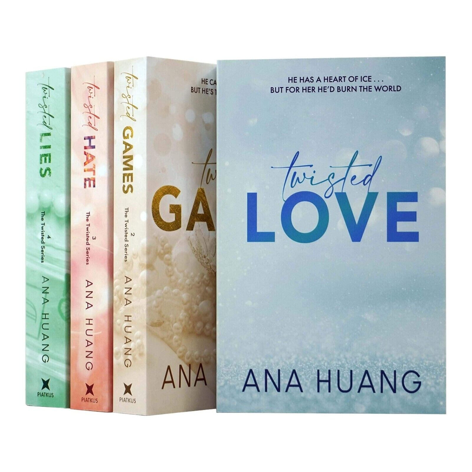 Twisted Love Twisted Lies Twisted Hate Twisted Games Book Set 