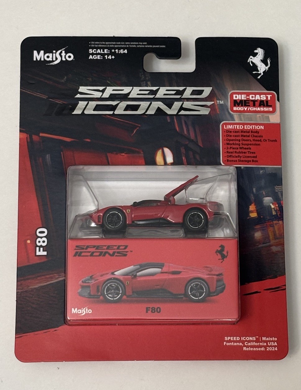 Maisto 1/64 Speed Icons Ferrari F80 New 2026 *in Stock