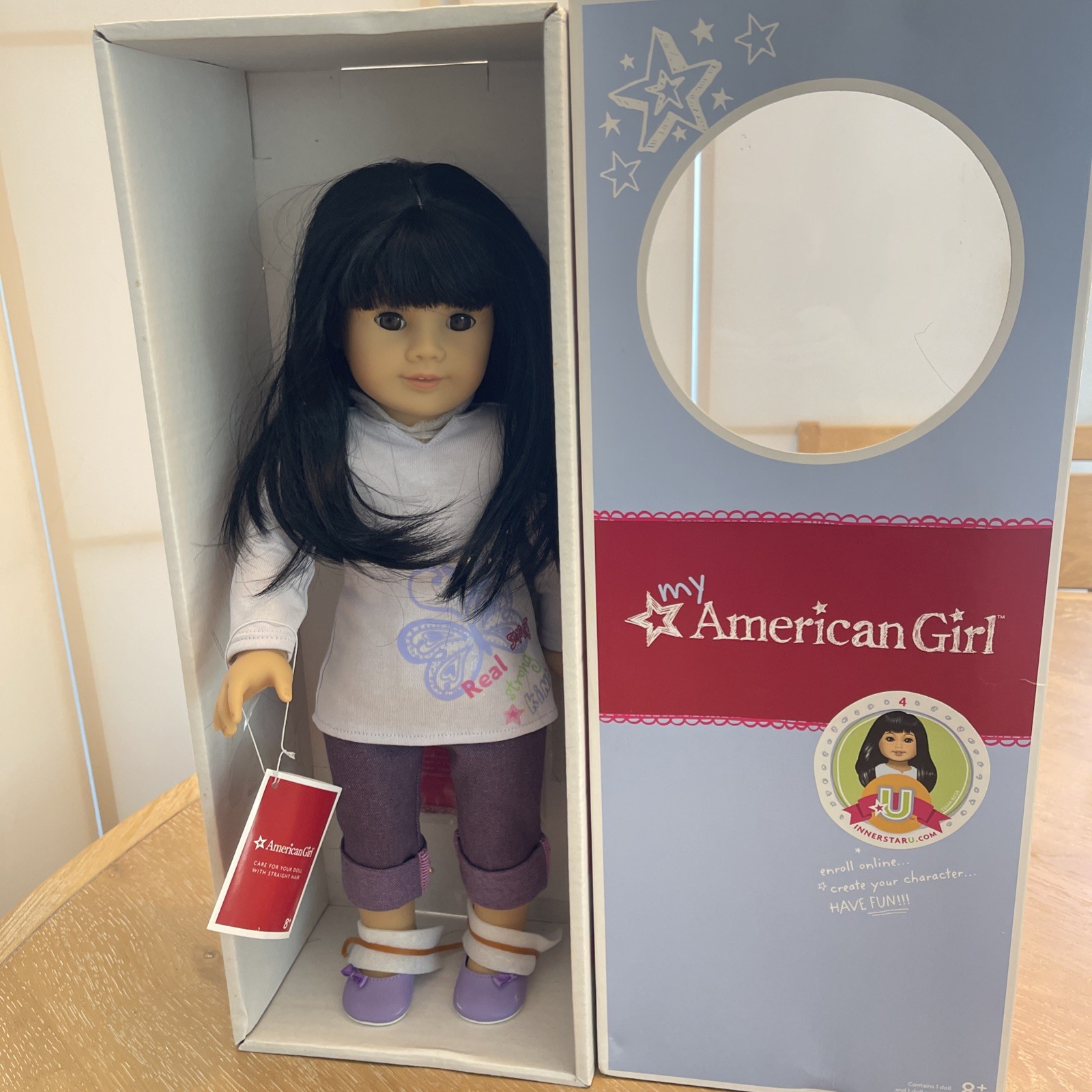 Pleasant Company American Girl DOLL Asian #4 JLY Original Box**749/76 Rare HTF