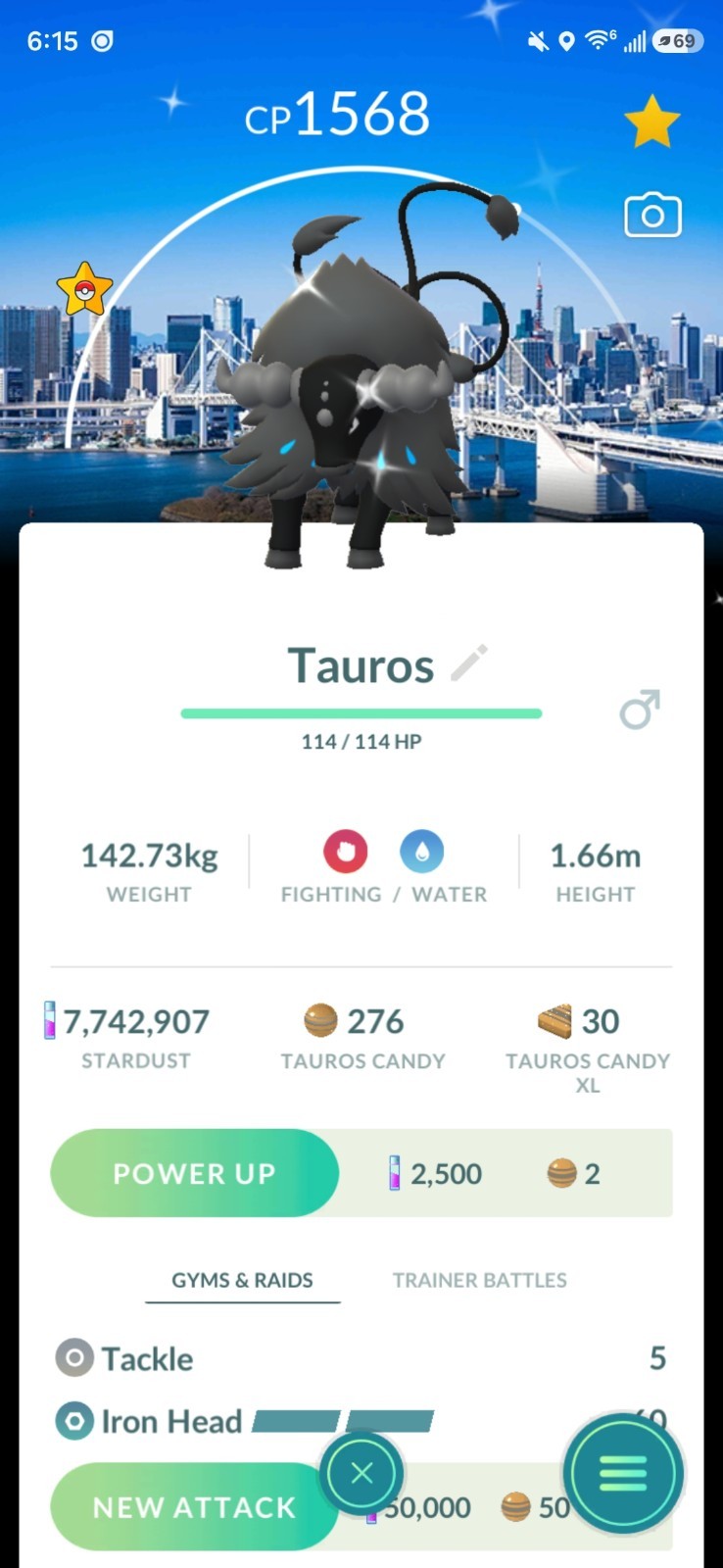 Pokemon✨Shiny Tauros Paldean Aqua Form Tokyo Background✨TRA-DE✨Go✨ Pokemon✨Shiny Tauros Paldean Aqua Form Tokyo Background✨TRA-DE✨Go✨