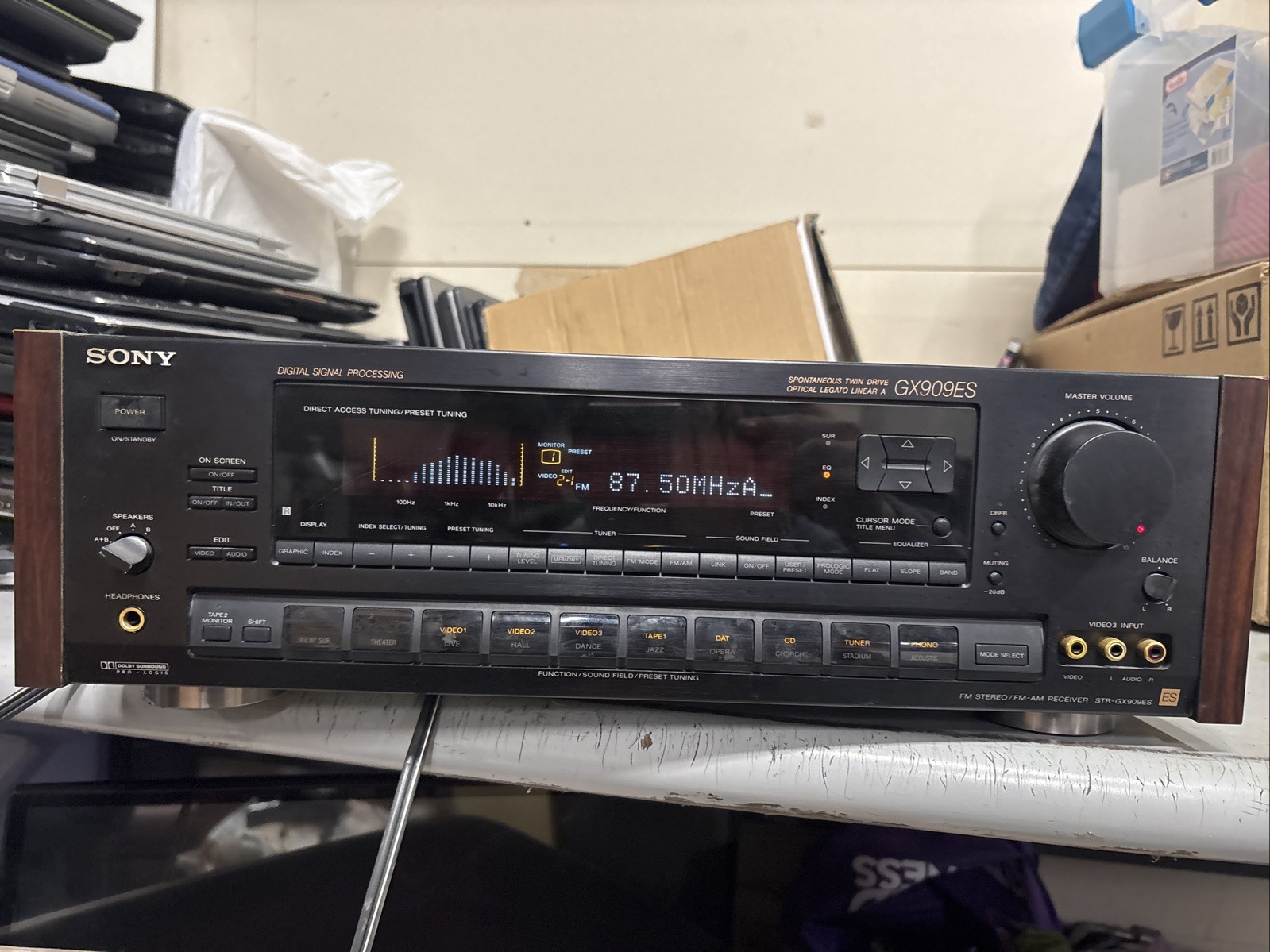 Sony STR-GX909ES Vintage FM Stereo Receiver Sony STR-GX909ES Vintage FM Stereo Receiver