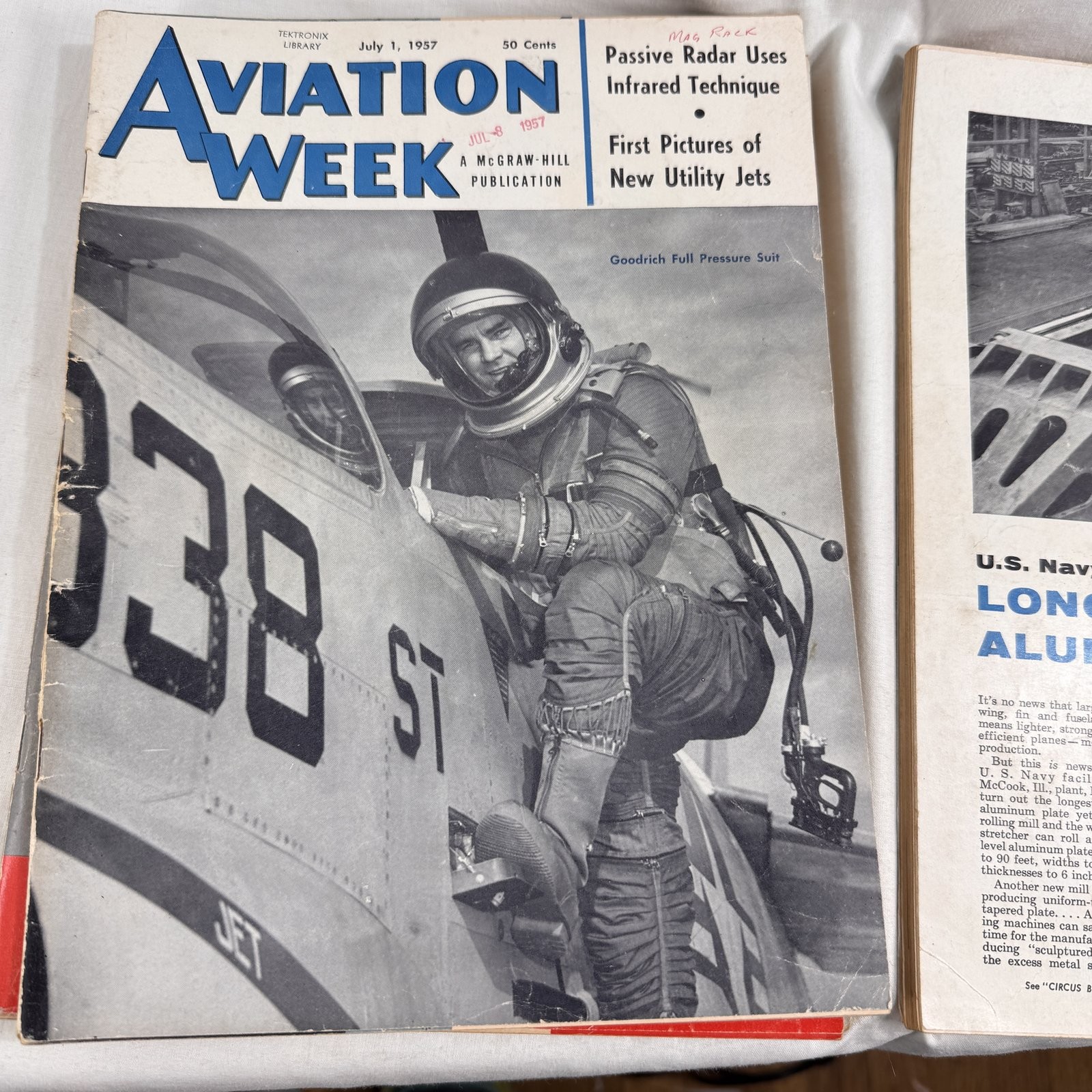 Vintage Aviation Week Magazine Lot of 6 1957-1959 NASA Space Rocketdyne Jets Vintage Aviation Week Magazine Lot of 6 1957-1959 NASA Space Rocketdyne Jets