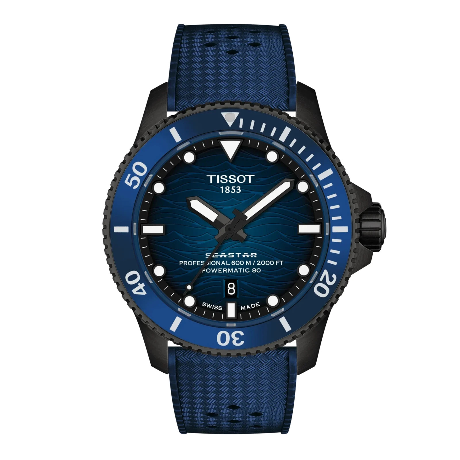 Tissot Seastar 2000 Dark Blue Dial SS 44 MM Watch T120.907.37.041.00 Tissot Seastar 2000 Dark Blue Dial SS 44 MM Watch T120.907.37.041.00