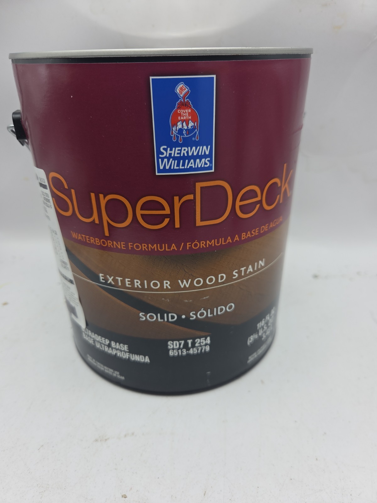1 Gallon Sherwin Williams Superdeck Exterior Solid Color Twilight Shadows Wood 1 Gallon Sherwin Williams Superdeck Exterior Solid Color Twilight Shadows Wood