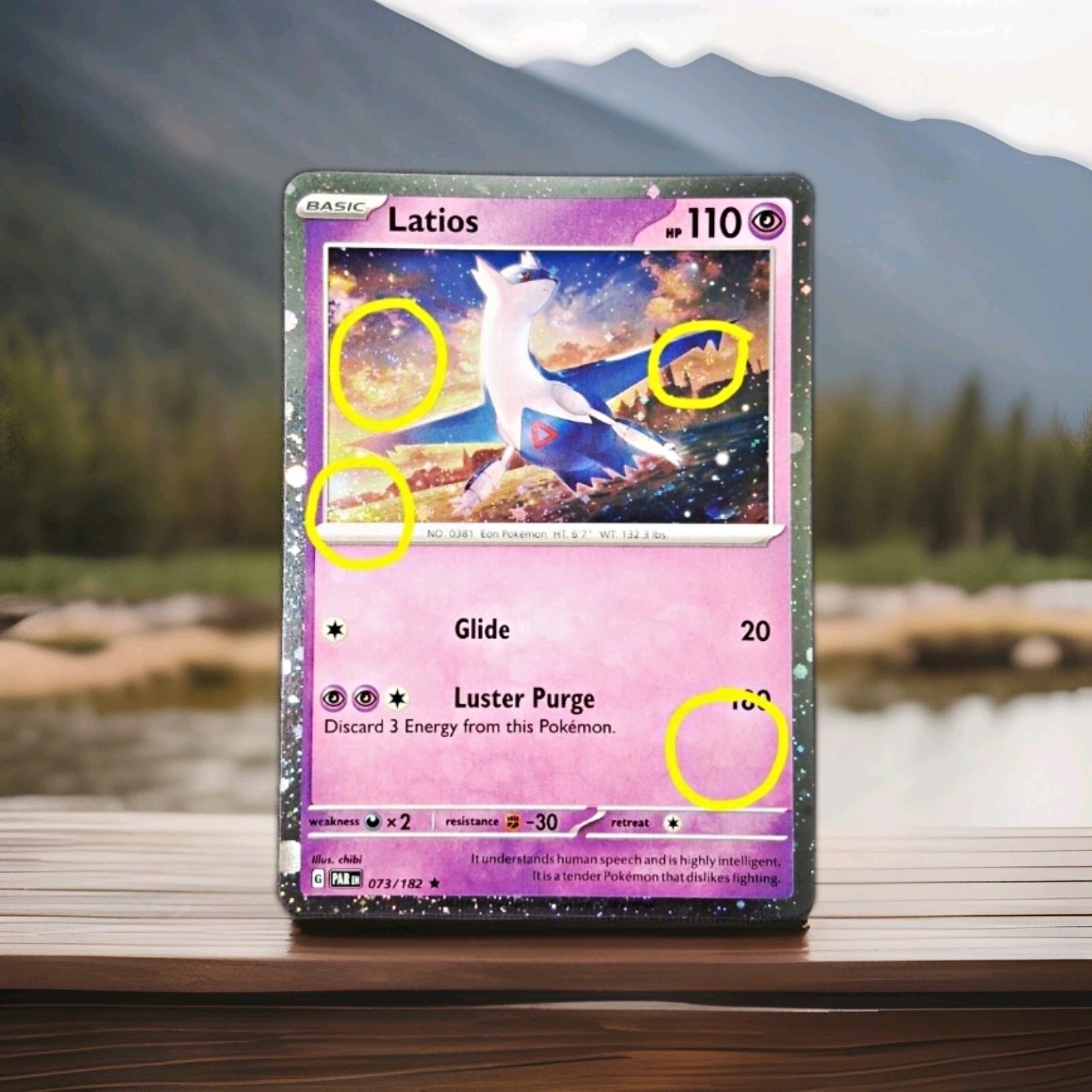 Latios Cosmos Holo 4 Swirls 💫 Graded DCM 10 Pokemon Paradox Rift 2023 Latios Cosmos Holo 4 Swirls 💫 Graded DCM 10 Pokemon Paradox Rift 2023