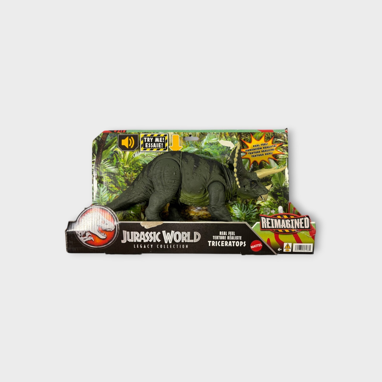 Jurassic World Legacy Collection Reimagined Triceratops Dinosaur Action Figure