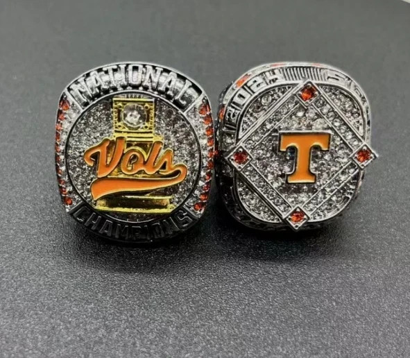 2024 Tennessee Volunteers NCAA Championship Rings Set 2PCS With Display Box