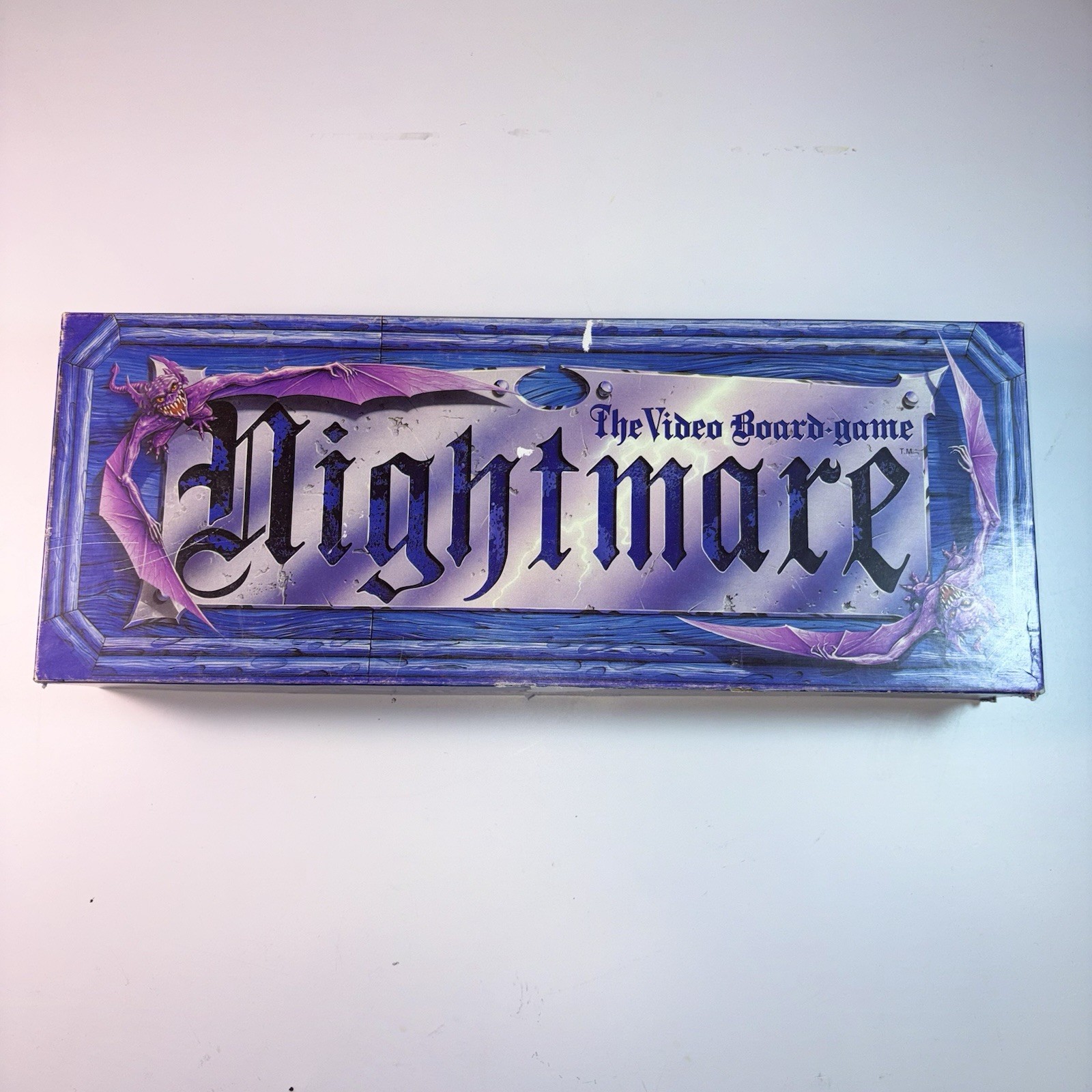 Nightmare The Video Board Game Vintage 1991 VHS Horror Game Rare