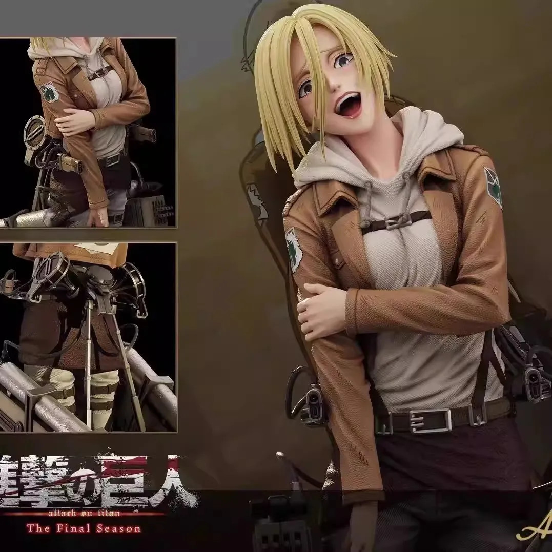 28cm Attack on Titan Annie Leonhart PVC Anime Figure Statue Collectible Toy 28cm Attack on Titan Annie Leonhart PVC Anime Figure Statue Collectible Toy