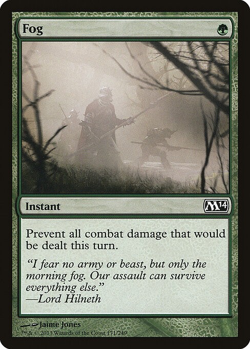 Fog NonFoil Magic 2014 171 NM MTG Fog NonFoil Magic 2014 171 NM MTG