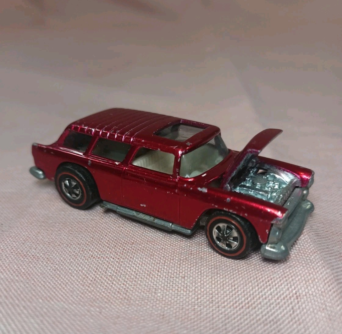 Vintage Hot Wheels Redline 1969 CLASSIC NOMAD Metallic Red Vintage Hot Wheels Redline 1969 CLASSIC NOMAD Metallic Red