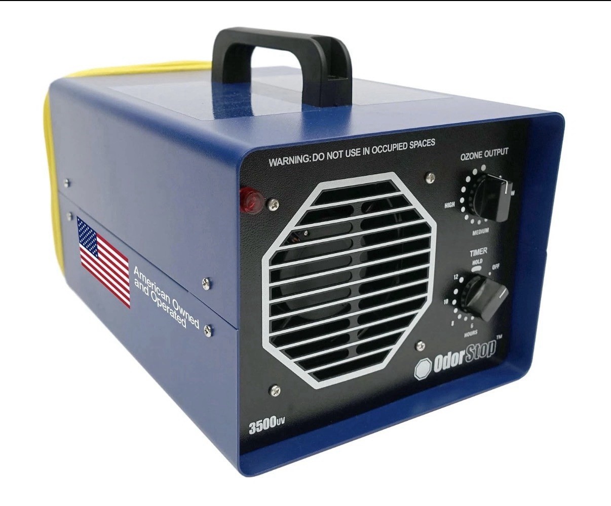 OdorStop Ozone Generator with 3 Ozone Plates and UV ODOR STOP OS3500uvBrand New OdorStop Ozone Generator with 3 Ozone Plates and UV ODOR STOP OS3500uvBrand New