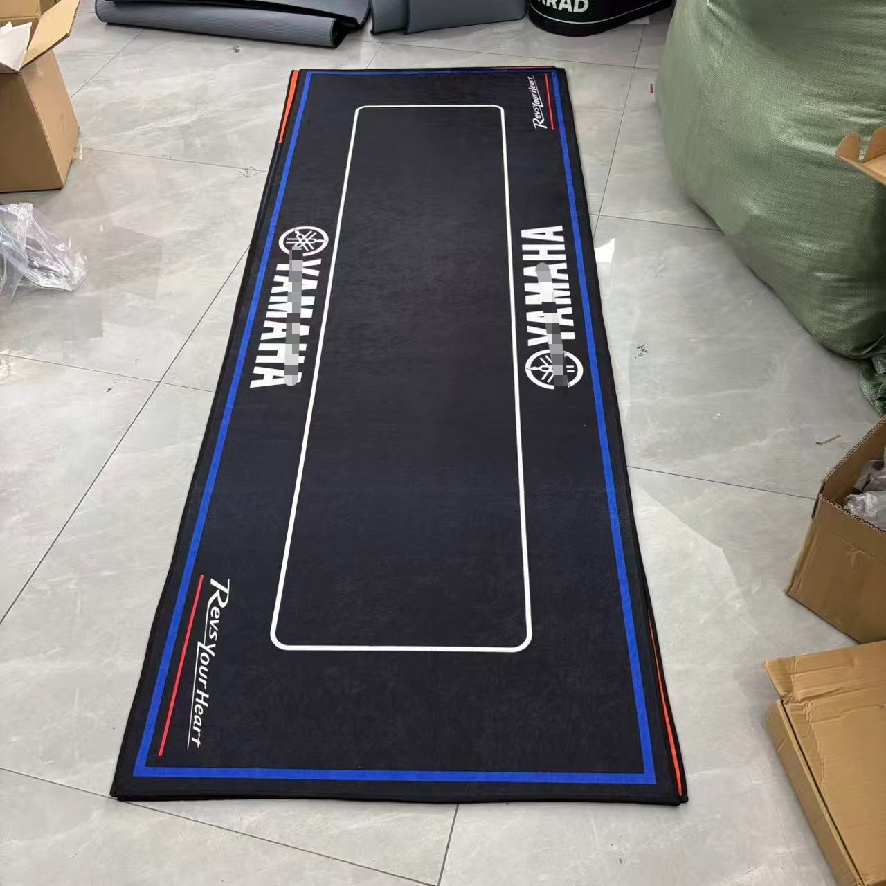 Mat Garage Workshop Showroom Carpet for YAMAHA Racing NON-SLIP Motorcycle Pit