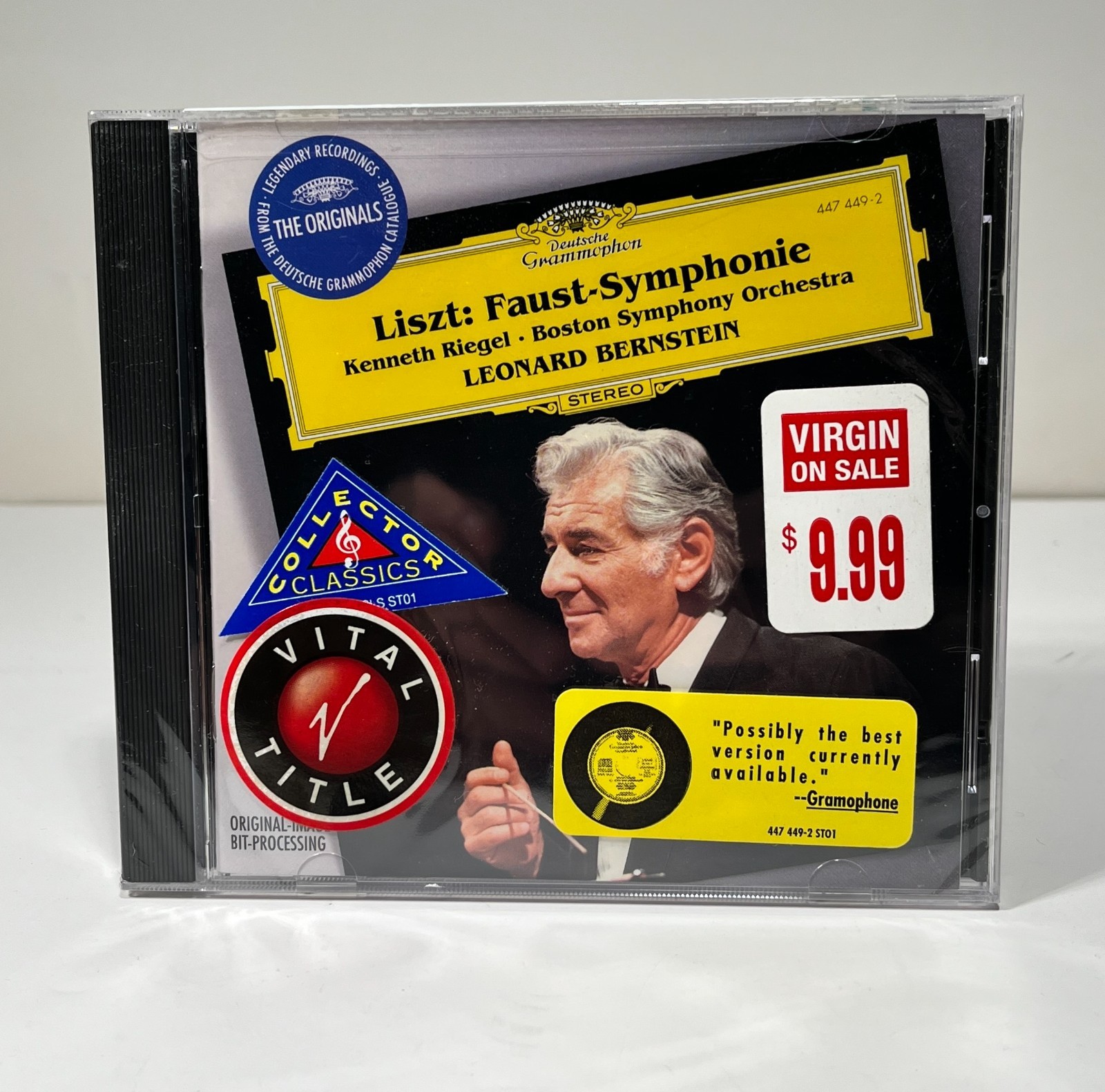 Liszt: Faust Symphony - Leonard Bernstein - Boston SO - 1996 - Sealed