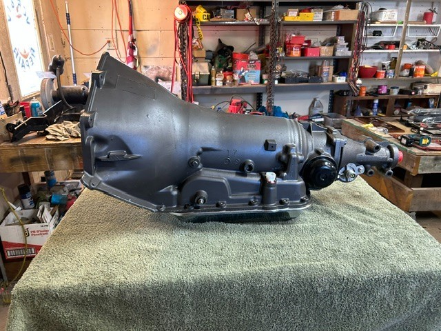 700R4 transmission 2wd re-man( JEGS ) 5VK091A. 700R4 transmission 2wd re-man( JEGS ) 5VK091A.