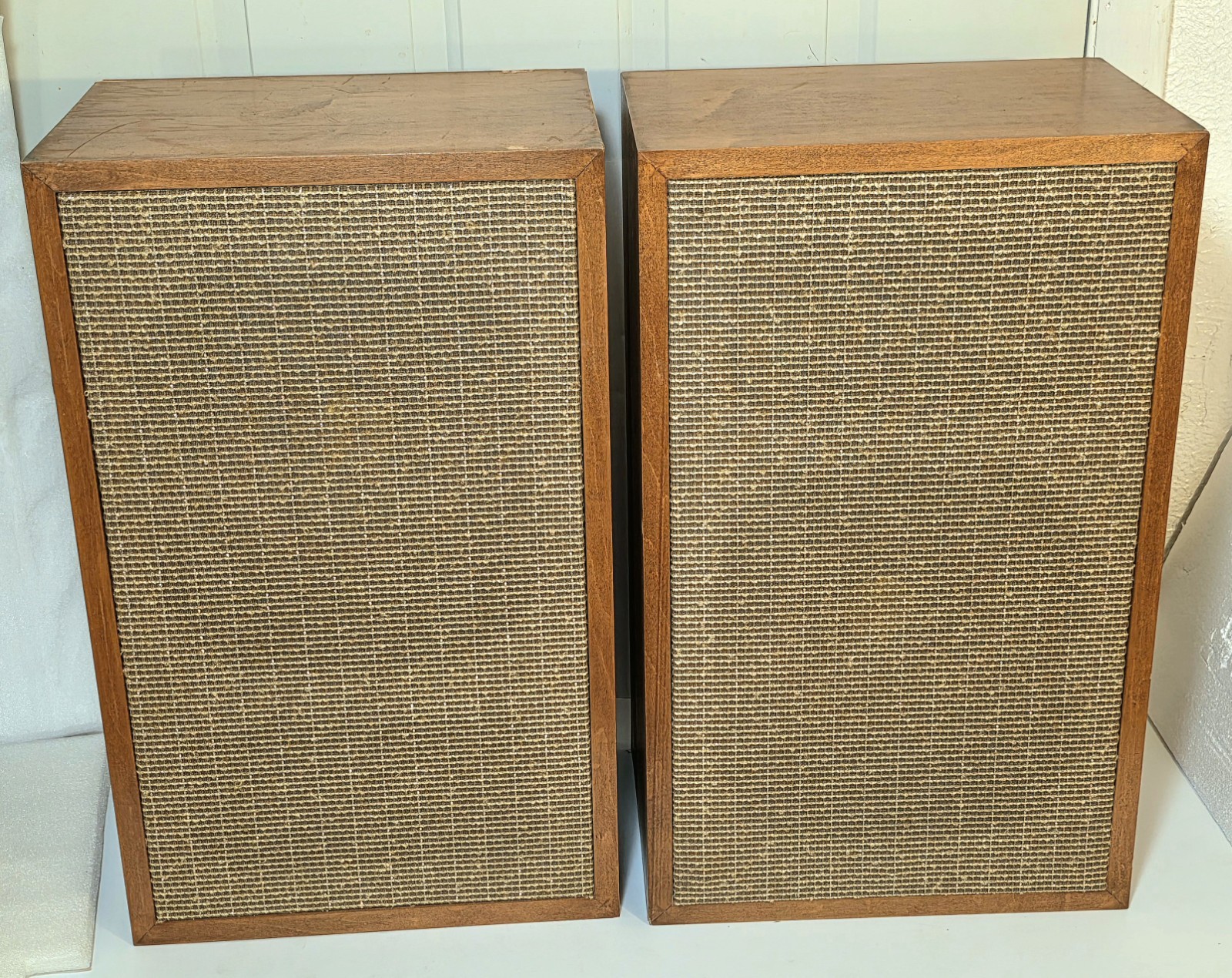 Rare Vintage Auratone Speaker Cabniets With Stephens Trusonic 8 80FR Woofers 