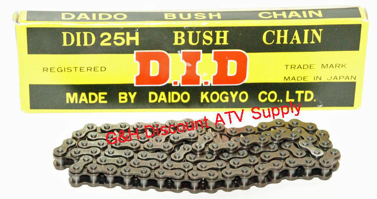 25Hx82L DID Engine Timing Cam Chain for all the Yamaha YFM 100 Champ ATVs 25Hx82L DID Engine Timing Cam Chain for all the Yamaha YFM 100 Champ ATVs