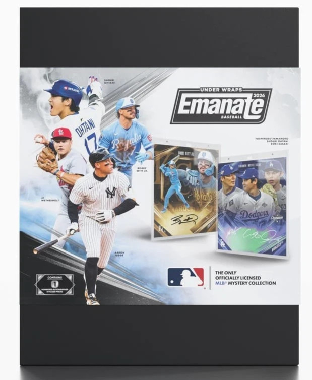2026 Fanatics Under Wraps Emanate MLB Baseball Mystery Collection Box SEALED 2026 Fanatics Under Wraps Emanate MLB Baseball Mystery Collection Box SEALED