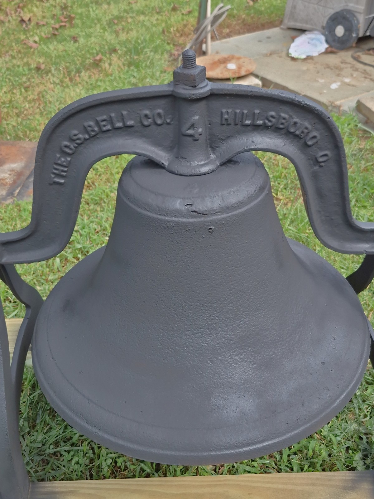 Antique Large #4  School Bell 