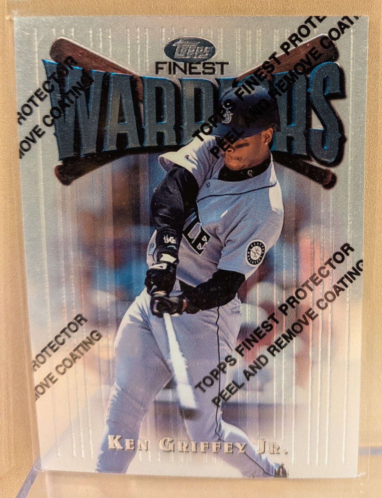 1997 Topps Finest SILVER #139 Ken Griffey Jr HOF RARE UNCOMMON PARALLEL 1997 Topps Finest SILVER #139 Ken Griffey Jr HOF RARE UNCOMMON PARALLEL