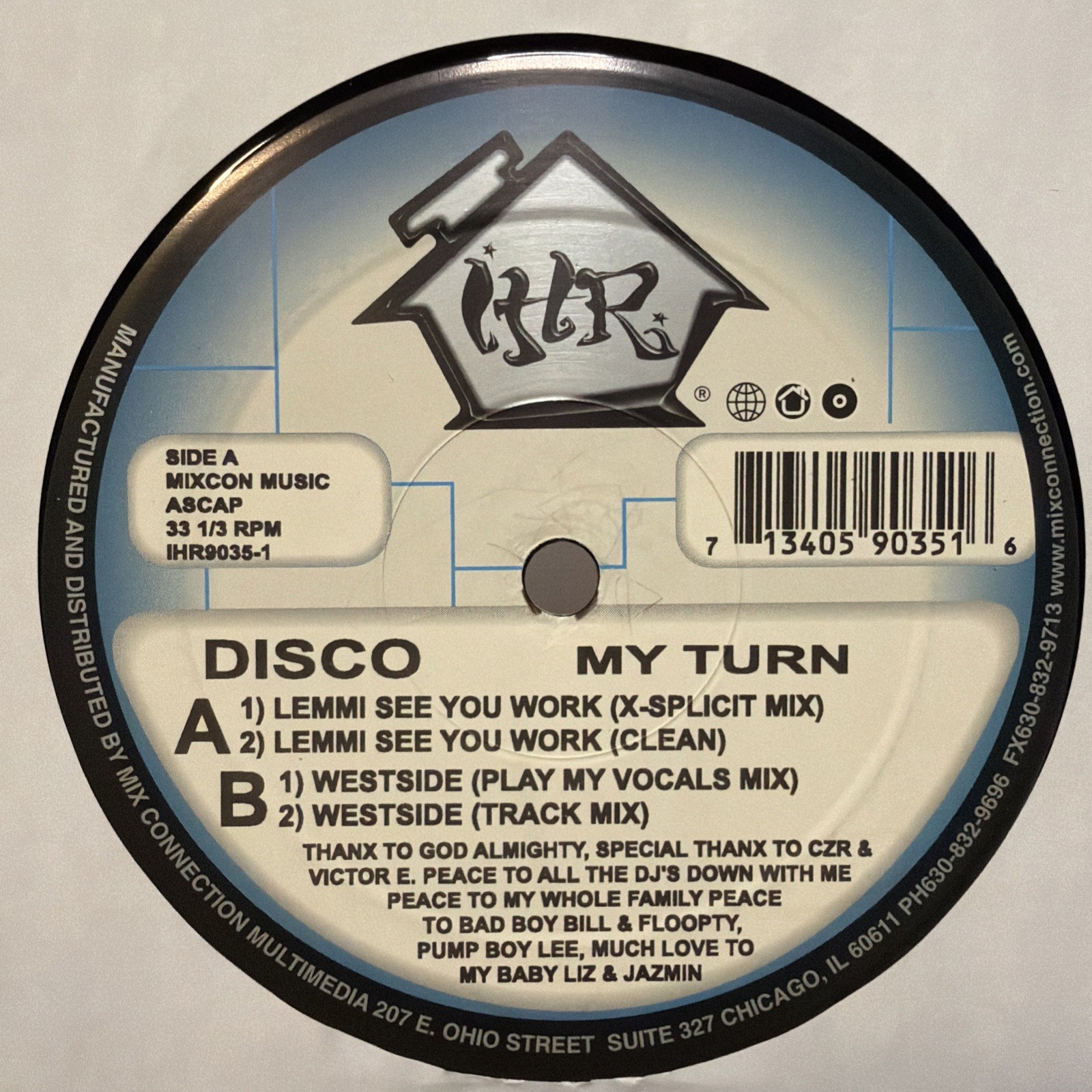 Disco - My Turn (12\ Disco - My Turn (12\