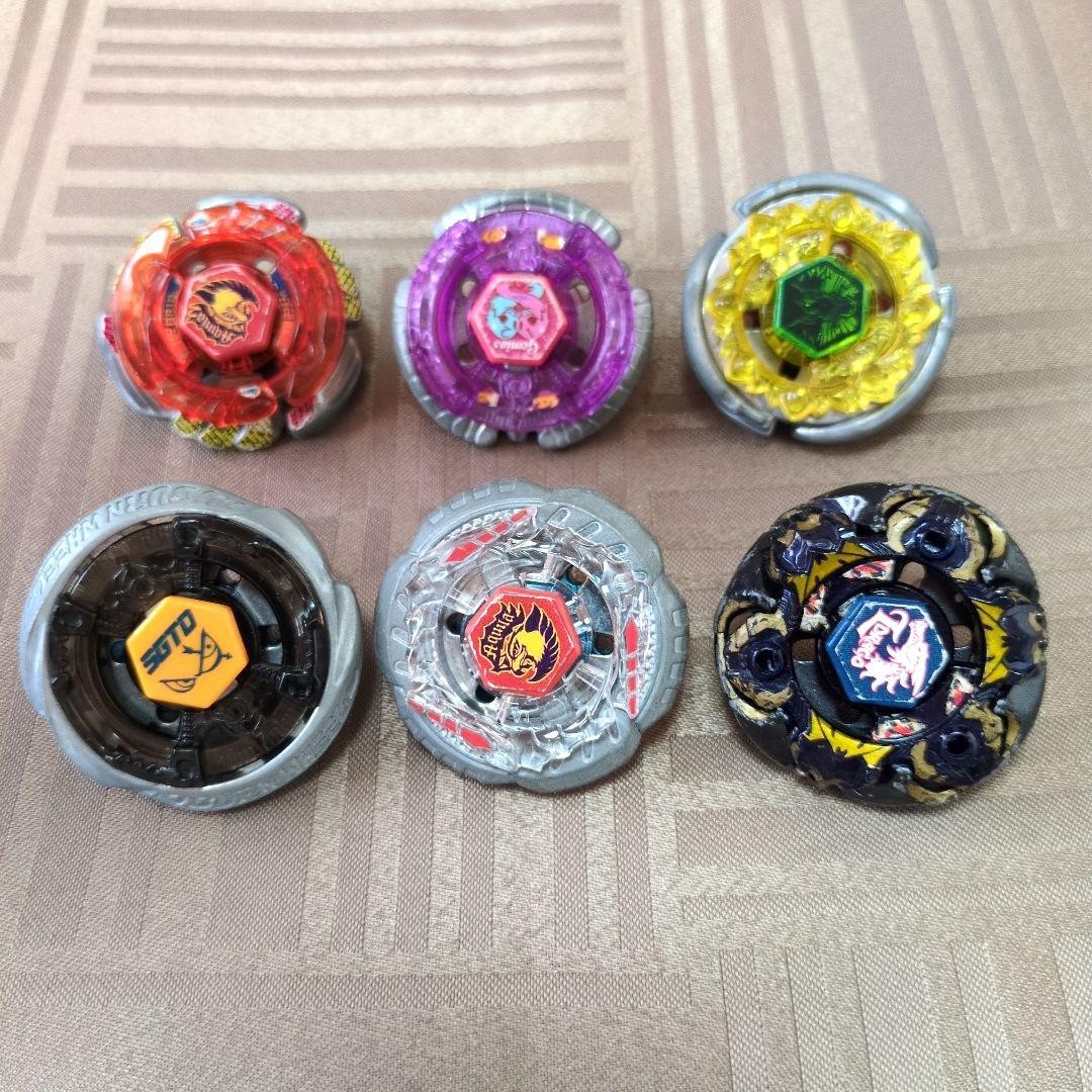 Takara Tomy Metal Fight Beyblade 6-Piece Lot Collectible 15+ Takara Tomy Metal Fight Beyblade 6-Piece Lot Collectible 15+