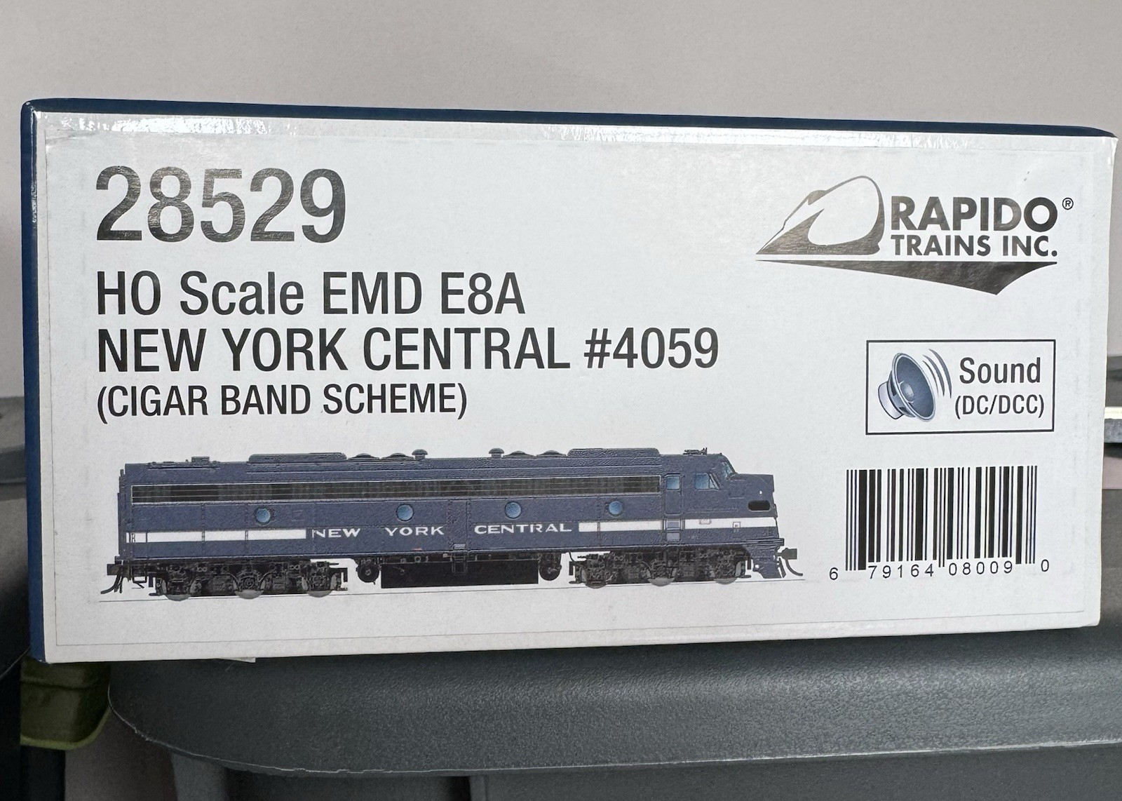 HO Scale - Rapido Trains - New York Central Railroad E8A #4059 - DCC/Sound HO Scale - Rapido Trains - New York Central Railroad E8A #4059 - DCC/Sound