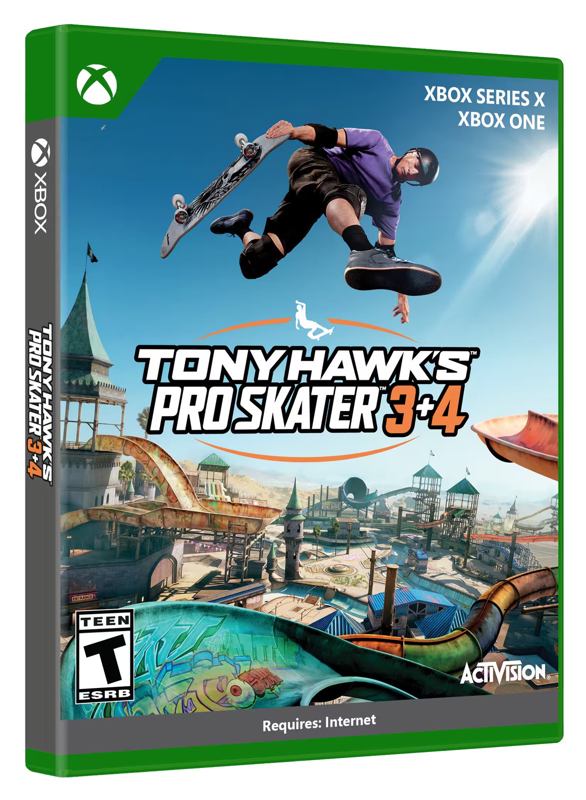 Microsoft Tony Hawk's Pro Skater 3 + 4 Sports Game for Xbox Series X and Xbox