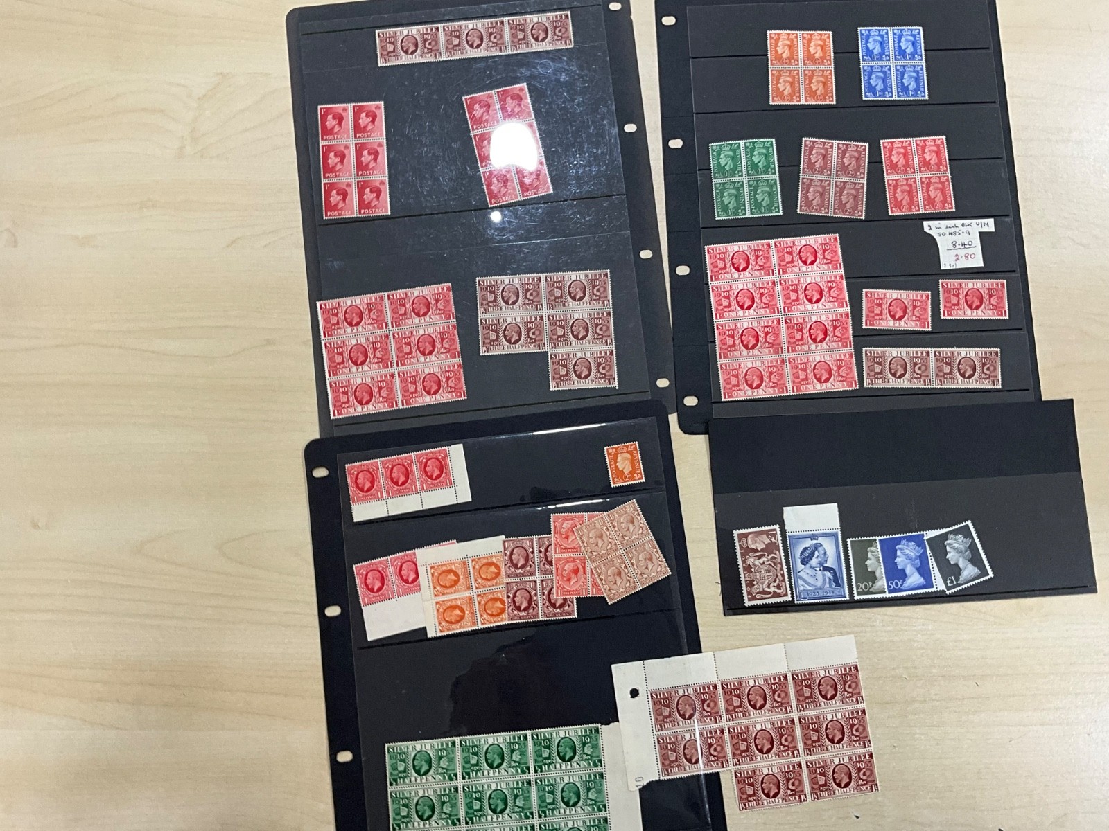 GB stamps kings kgv KGVI MNH lot to £1 ##222 GB stamps kings kgv KGVI MNH lot to £1 ##222