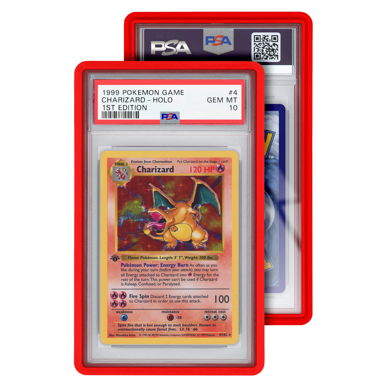 GradedGuard PSA Graded Card Case Guard Protector Multiple Colors Stackable