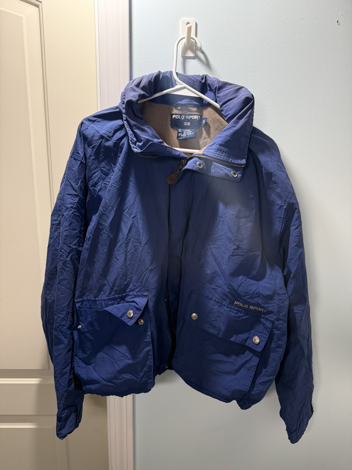 VTG POLO SPORT 90s full zip Jacket Mens XL 
