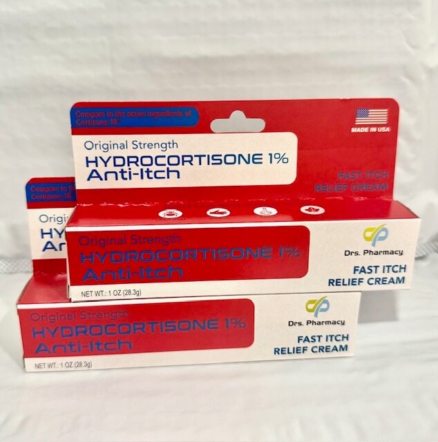 Original Strength Hydrocortisones 1 % Anti-Itch Drs Pharmacy ( 2 Pack ) Original Strength Hydrocortisones 1 % Anti-Itch Drs Pharmacy ( 2 Pack )