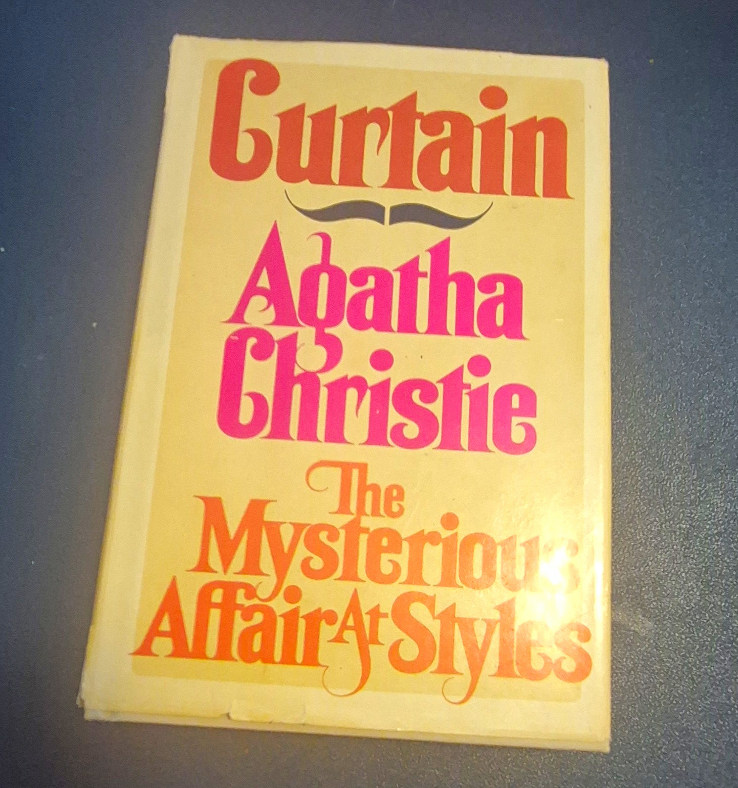 Agatha Christie Curtain and The Mysterious Affair at Styles HC DJ Book Club Agatha Christie Curtain and The Mysterious Affair at Styles HC DJ Book Club