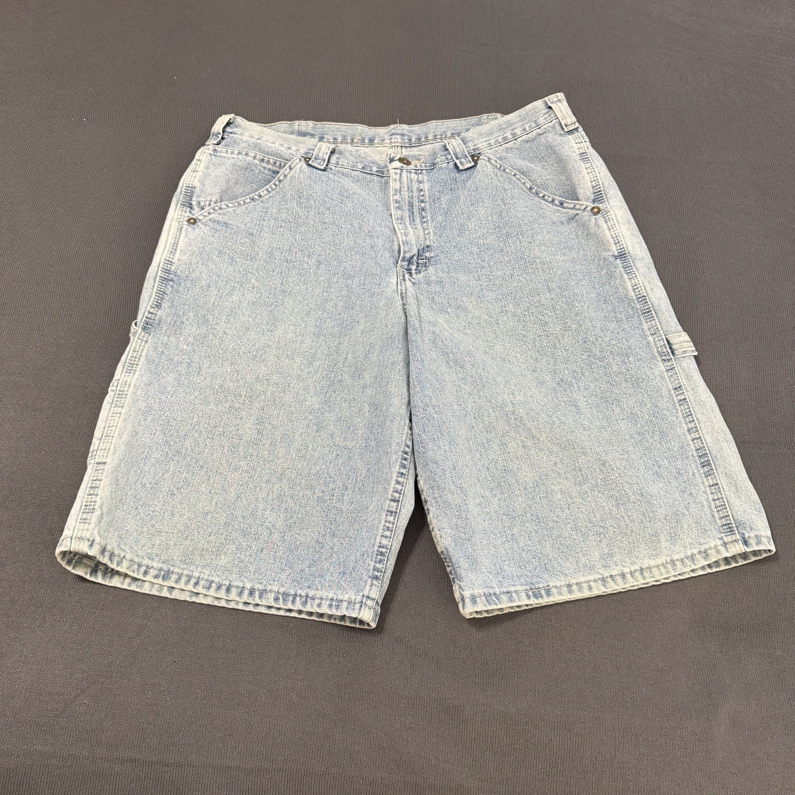 VTG Lee Dungarees Mens 36 Can’t Bust Em Carpenter Shorts Buddy Lee Approved