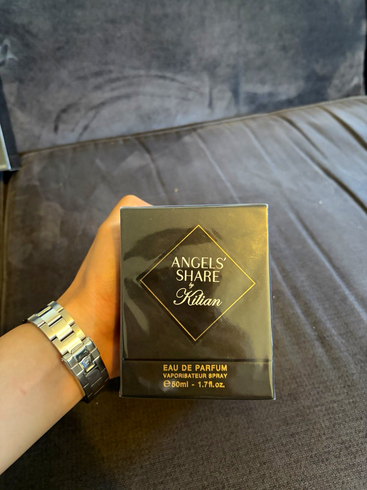 Kilian Angels' Share Eau de Parfum Spray, Regular Size 1.7 fl oz Kilian Angels' Share Eau de Parfum Spray, Regular Size 1.7 fl oz