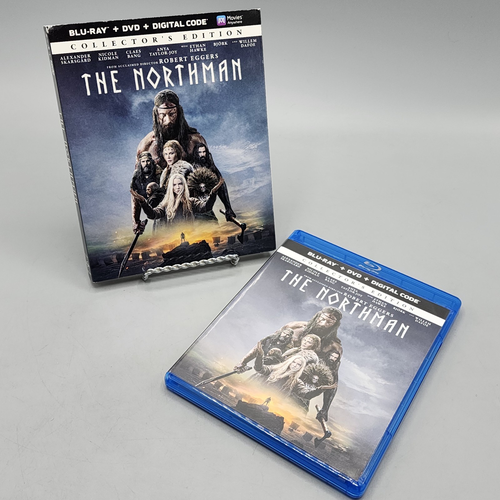 The Northman (Blu-ray DVD  2 Discs 2022) Alexander Skarsgård, Nicole Kidman