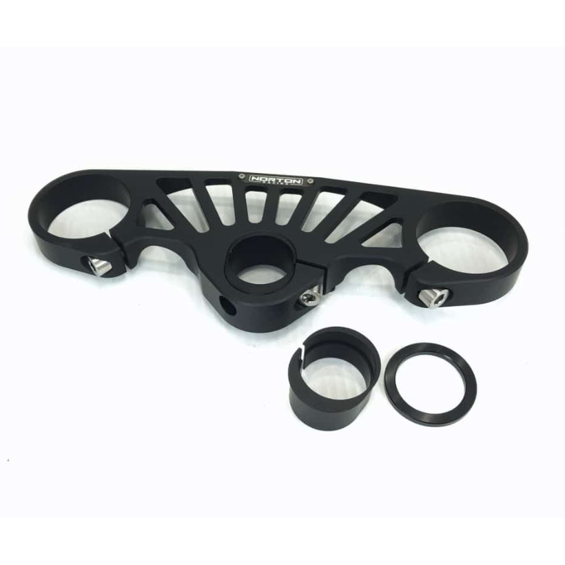 Norton Racing Upper Triple Clamp – Aprilia RS660 Matte Black - New Sale 30%