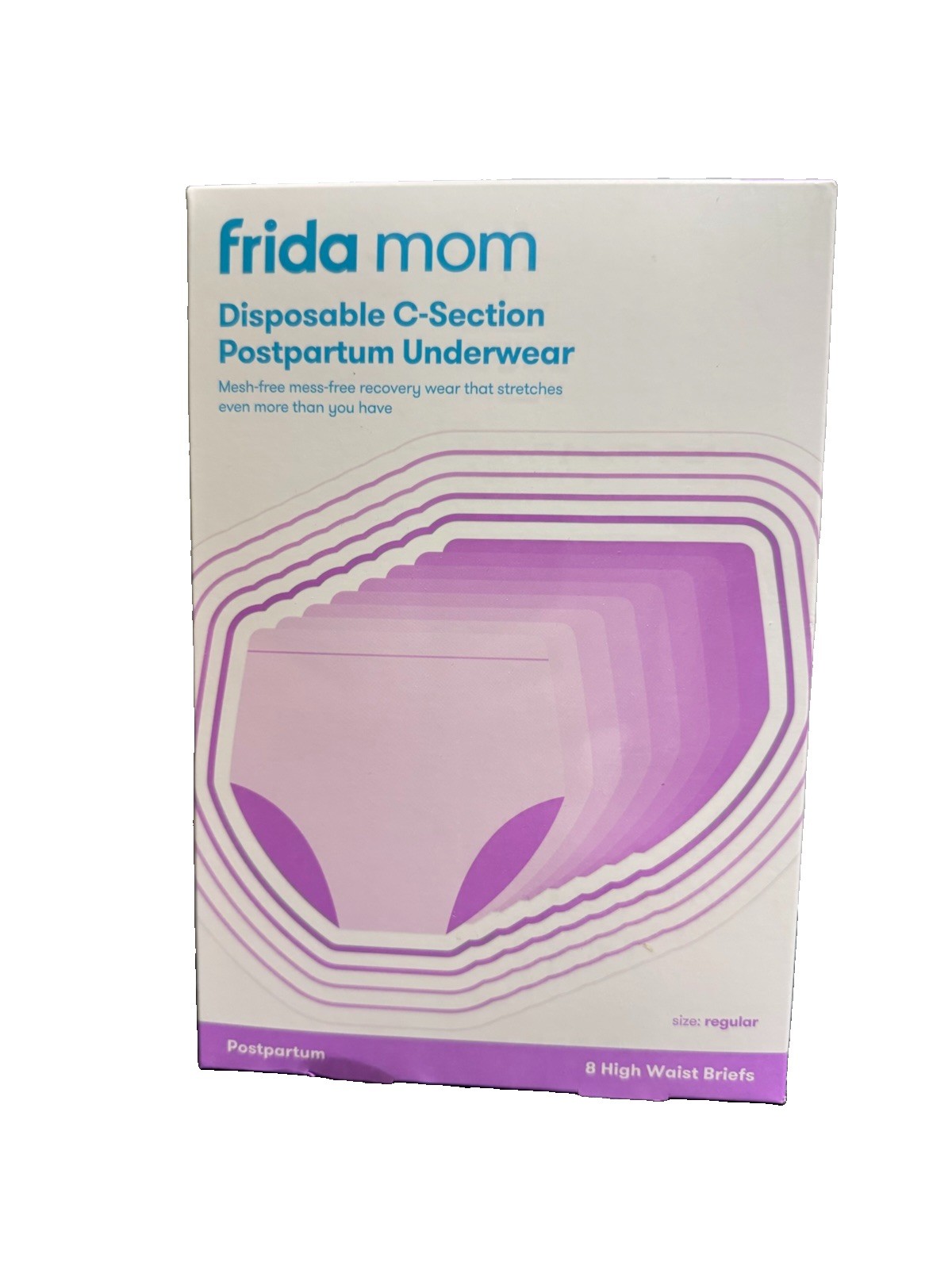 Frida Mom Disposable C-Section Postpartum Underwear Regular High Waist Seamless Frida Mom Disposable C-Section Postpartum Underwear Regular High Waist Seamless