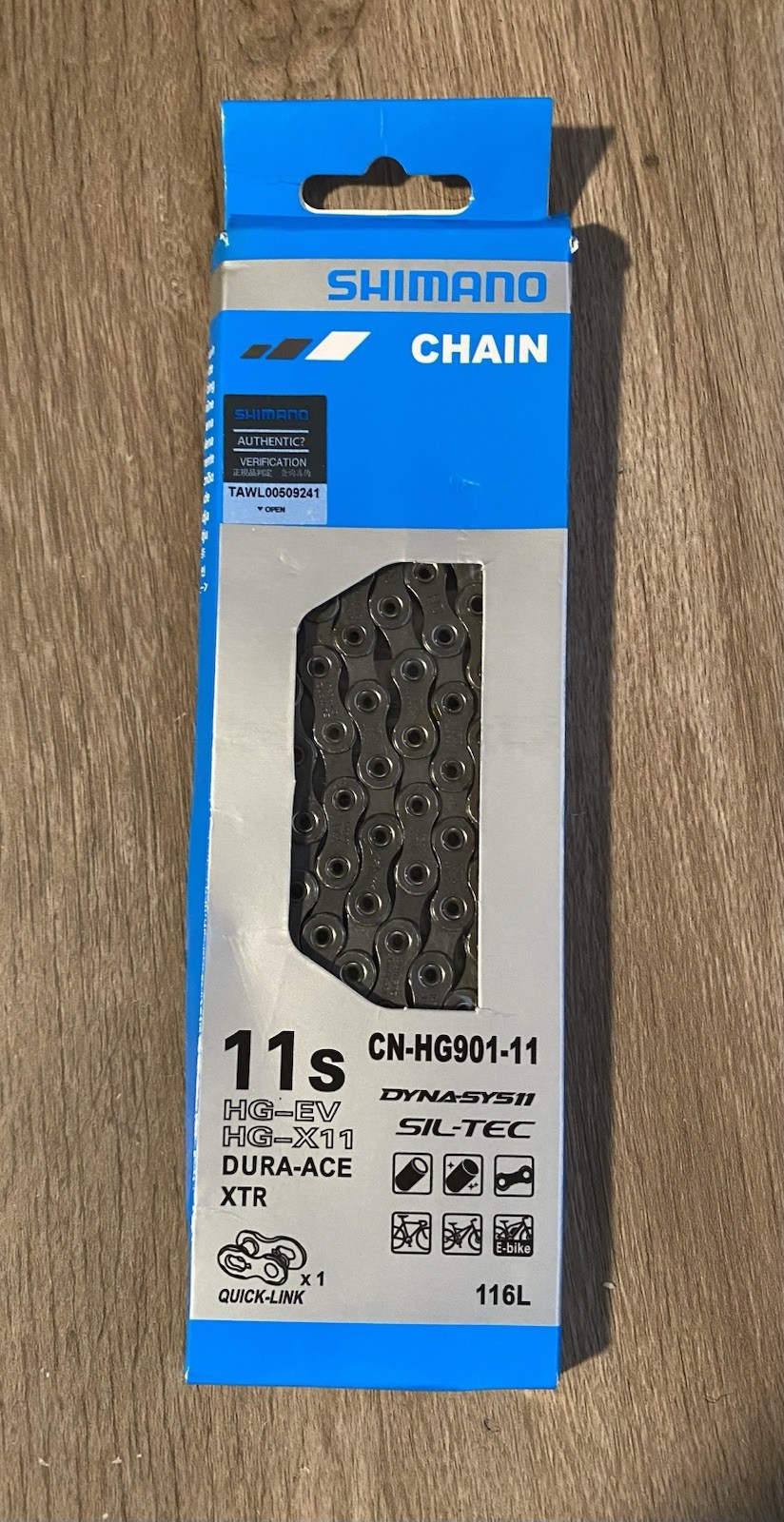 Shimano Dura-Ace CN-HG901 11-Speed Chain 116L Road Bike 11S New