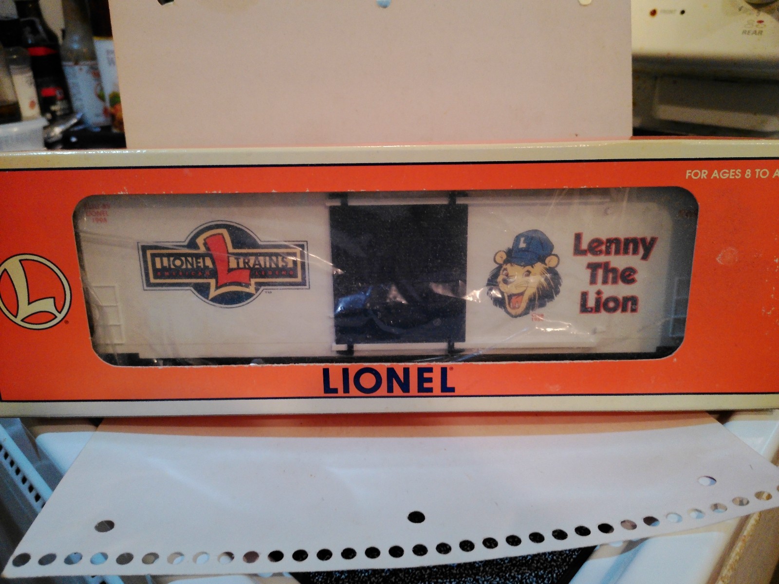 Lionel Lenny The Lion HI-Cube boxcar 6-29232 brand new  230001
