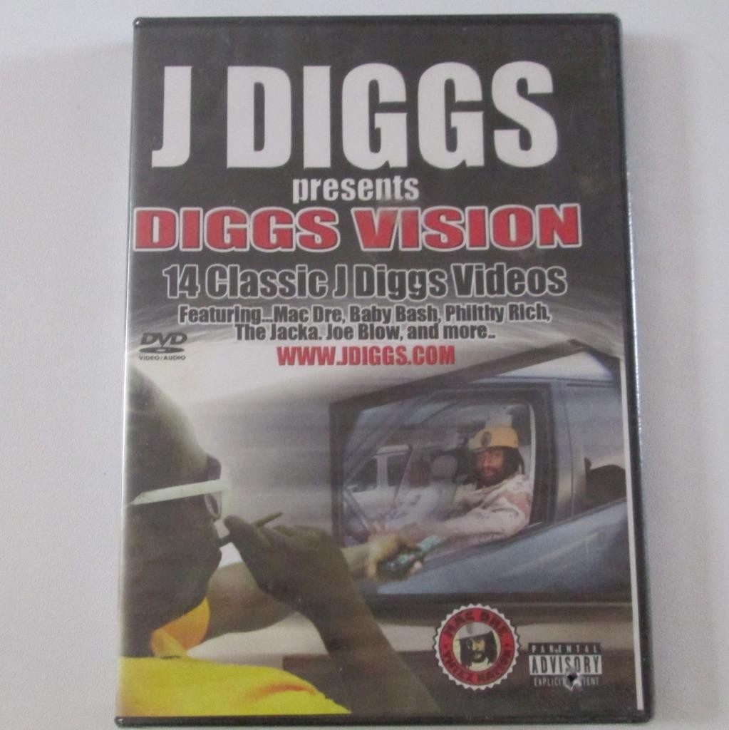 J Diggs Presents Diggs Vision DVD 14 Classic Videos Mac Dre Thizz Nation Sealed J Diggs Presents Diggs Vision DVD 14 Classic Videos Mac Dre Thizz Nation Sealed
