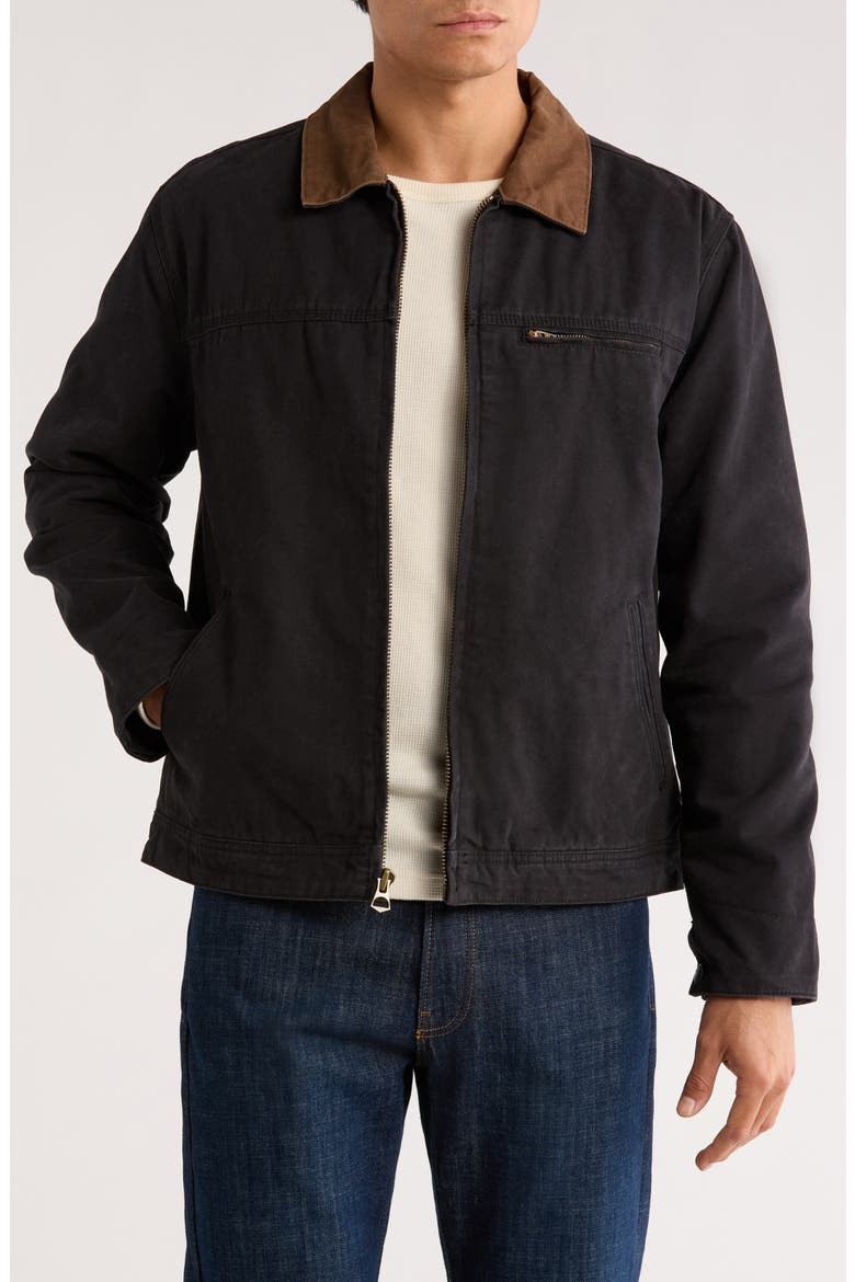 JASON WU  Garment Washed Cotton Canvas Jacket   Size Large