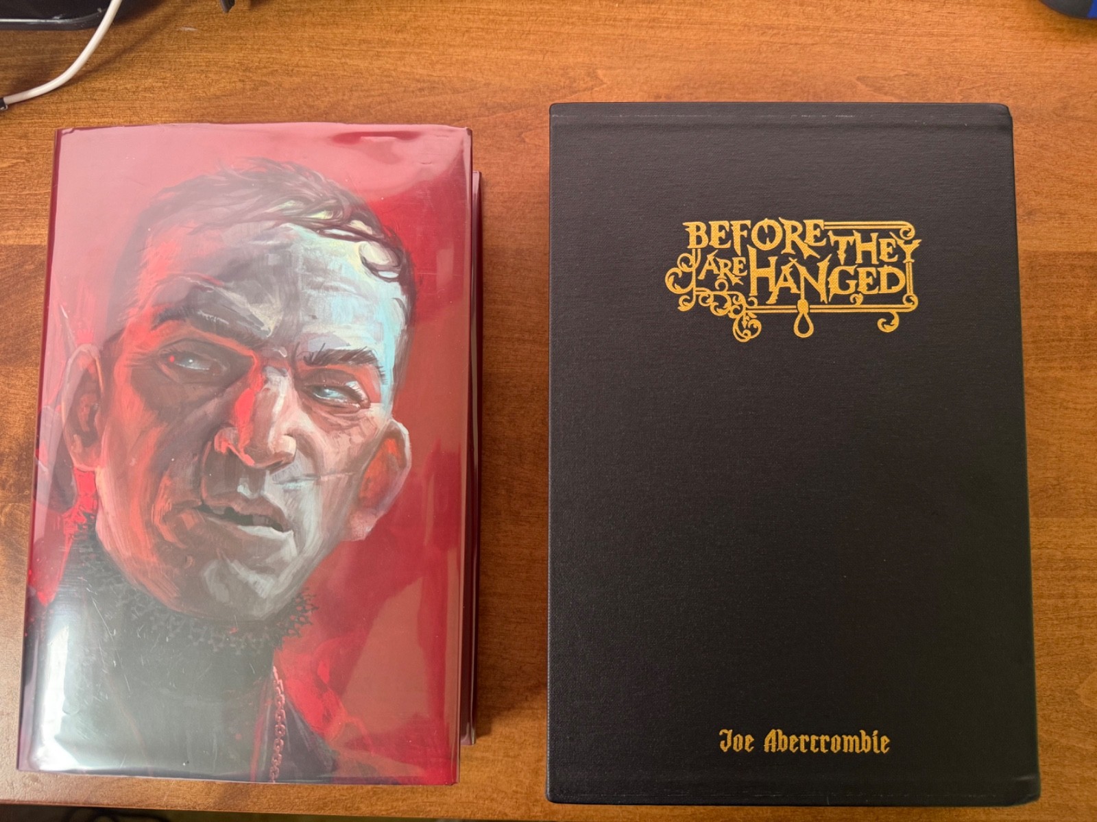 First Law Book 2; Before They are Hanged by Joe Abercrombie Curious King; SIGNED