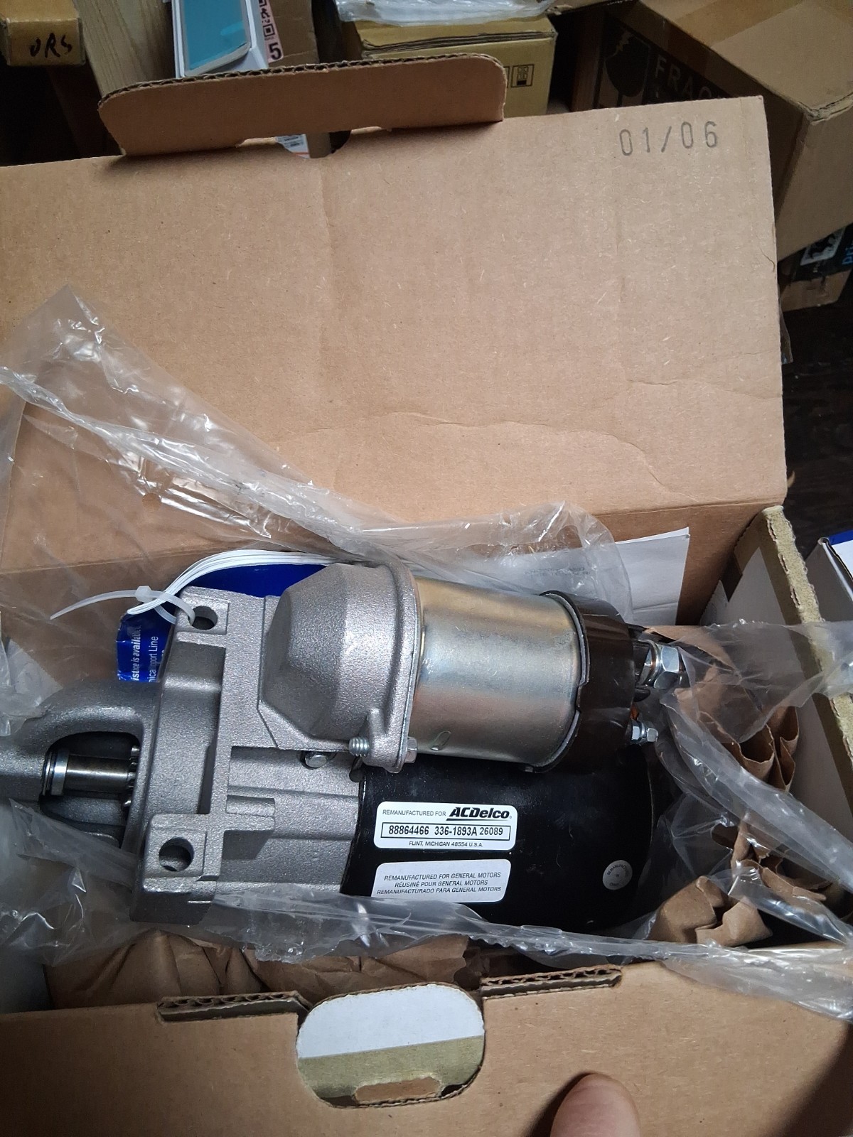 ACDelco 336-1893A - Gold Remanufactured Starter