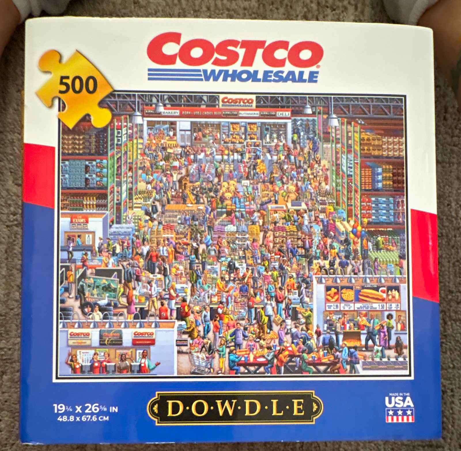 Dowdle Costco Wholesale 500-Piece Jigsaw Puzzle 19 Dowdle Costco Wholesale 500-Piece Jigsaw Puzzle 19