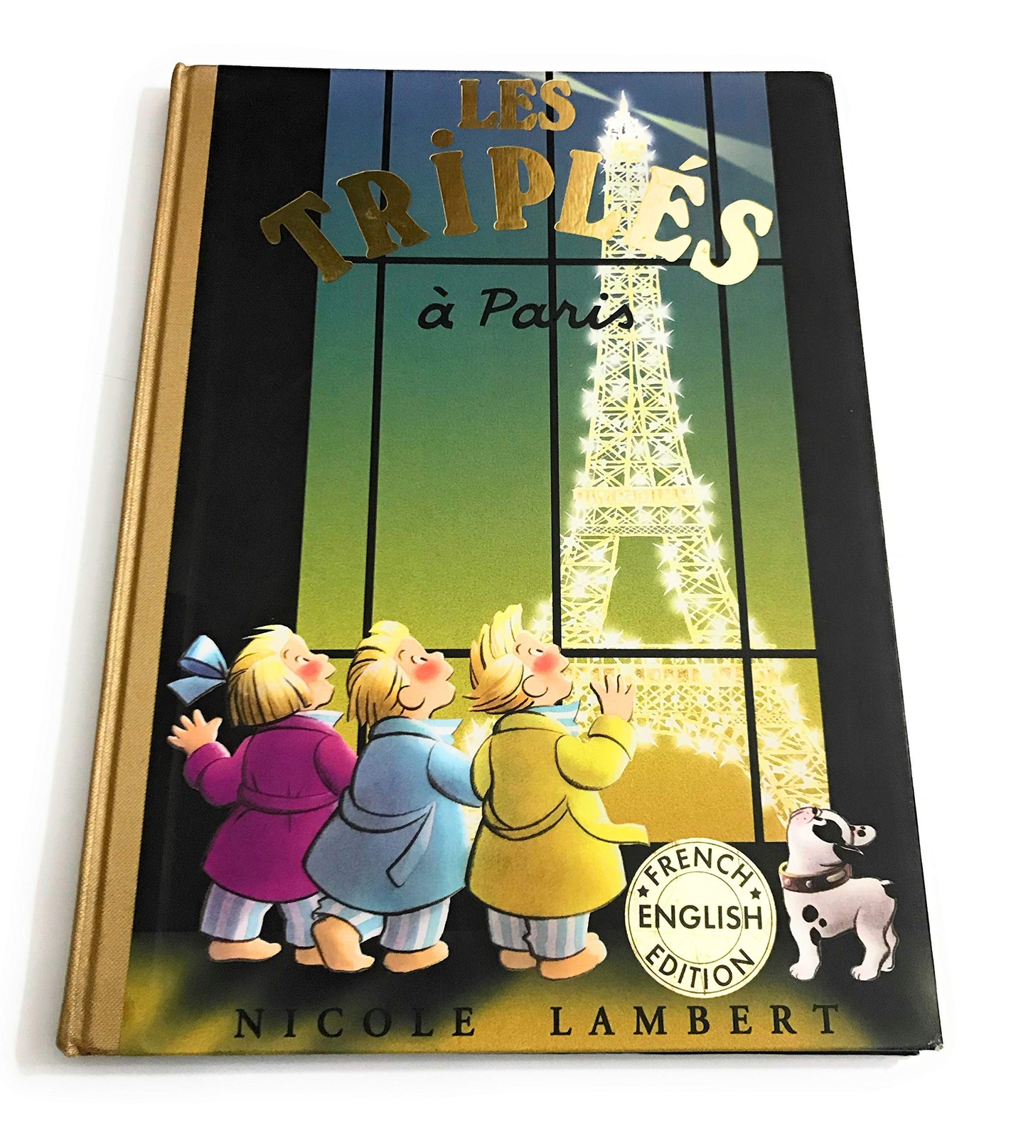 Les triplés à Paris (tome 12): Edition bilingue anglais-français (2007)