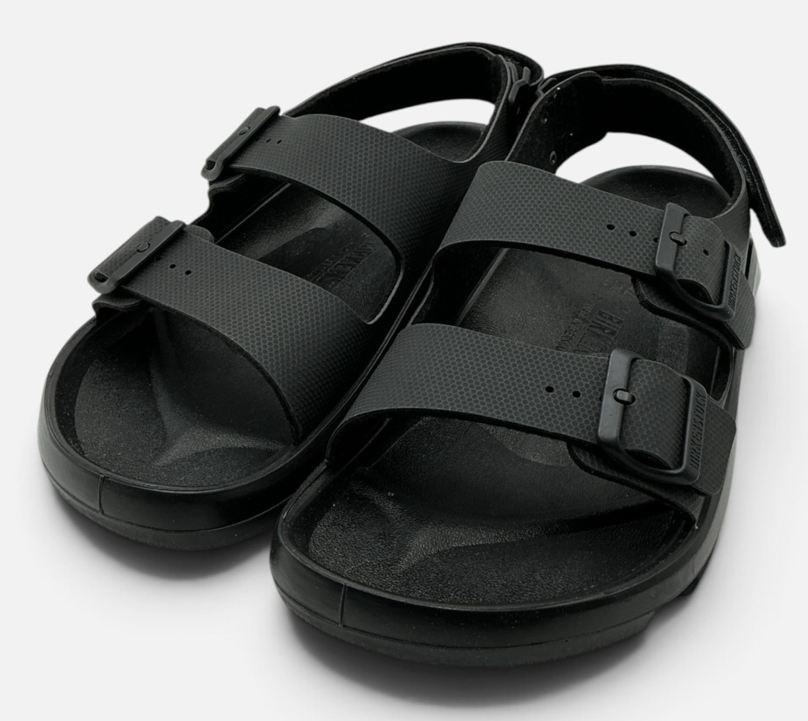 Birkenstock Mogami Terra Men\'s Size 9 US 42 EU Black Sandals NWOB Birkenstock Mogami Terra Men\'s Size 9 US 42 EU Black Sandals NWOB